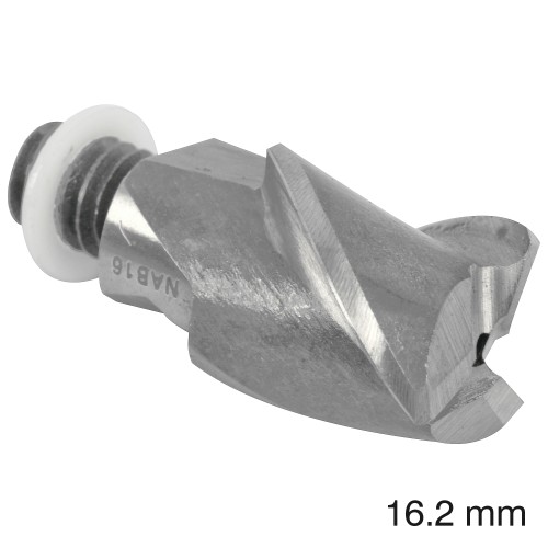 CUTTER 16.2MM /LOCK MORTICER FOR ALUMINIUM NEW SCREW TYPE