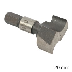 CUTTER 20MM /LOCK MORTICER FOR WOOD SNAP ON