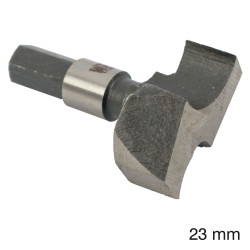 CUTTER 23MM /LOCK MORTICER FOR WOOD SNAP ON