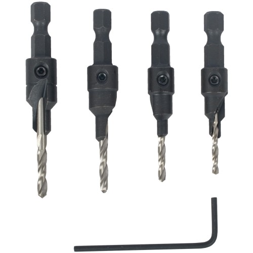 SCREW PILOT SET 5PCE CARDED