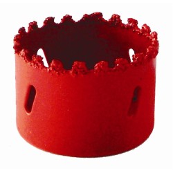 HOLE SAW CARBIDE GRIT 54MM - RED