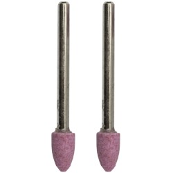 MINI GRINDING STONE 6.4MM CYL./CONE 3.2MM SHANK