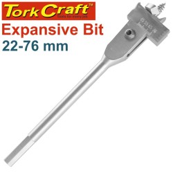 EXPANSIVE BIT 22-76MM FOR WOOD