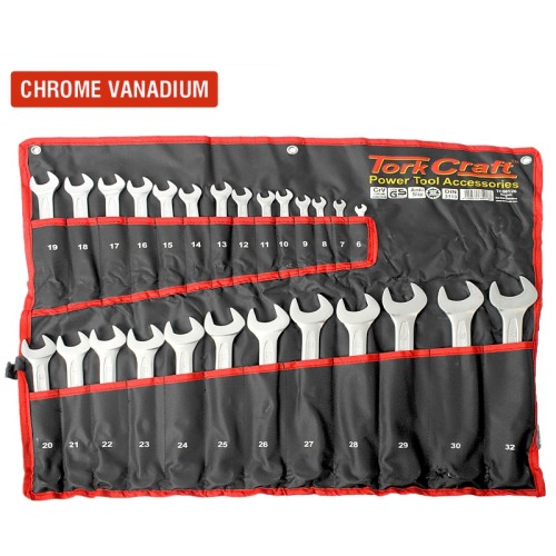 26PCS COMBINATION SPANNER SET 6-32MM