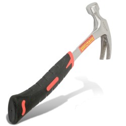 HAMMER CLAW 450G (16OZ) ALL STEEL WITH ERGONOMIC GRIP & FULL POL HEAD