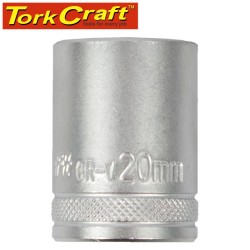 SOCKET 20MM X 27.8MM 1/2" DRIVE CRV 12 POINT