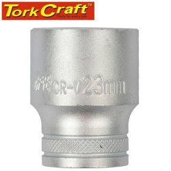 SOCKET 23MM X 31.8MM 1/2" DRIVE CRV 12 POINT