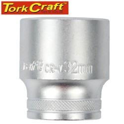 SOCKET 32MM X 41.8MM 1/2" DRIVE CRV 12 POINT