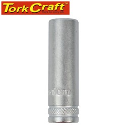 SOCKET 10MM 1/4" DR DEEP SOCKET CRV 12 POINT