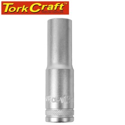 SOCKET 13MM 1/2" DR DEEP SOCKET CRV 12 POINT