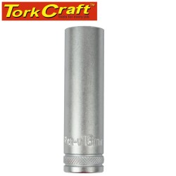 SOCKET 16MM 1/2" DR DEEP SOCKET CRV 12 POINT