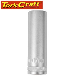 SOCKET 17MM 1/2" DR DEEP SOCKET CRV 12 POINT