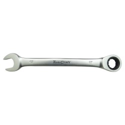 COMBINATION RATCHET WRENCH 17MM FIXED HEAD