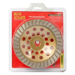 DIA. CUP WHEEL 180 X 22.23MM TURBO COLD PRESSED