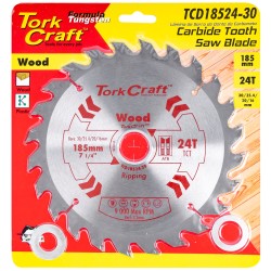 BLADE TCT 185 X 24T 30/20/16/1 GENERAL PURPOSE COMBINATION