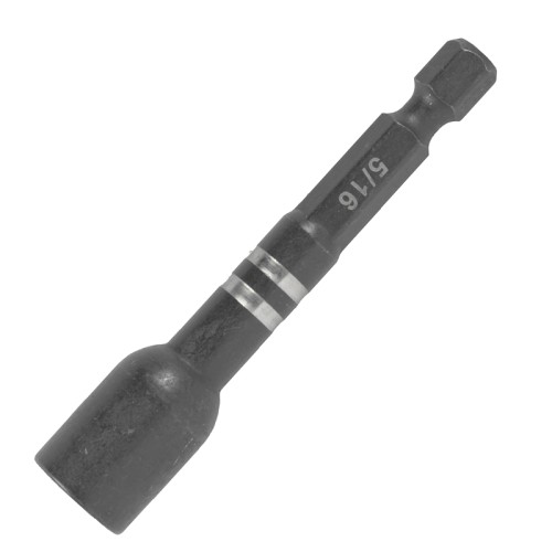 IMPACT NUTSETTER 5/16"X 65MM MAGNETIC CARDED