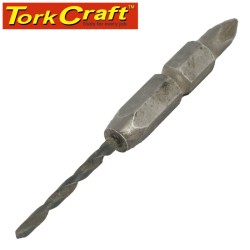 HEX SHANK DRILL BIT 2.5MM X POZI #1