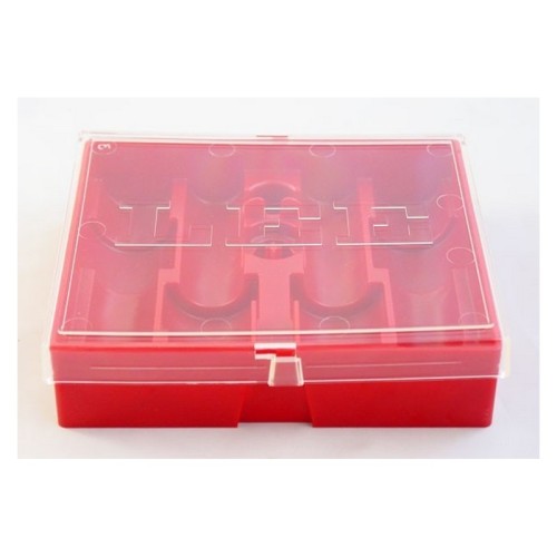 Lee 4-Die Storage Box Red