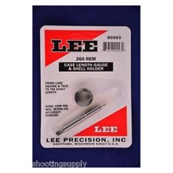 Lee Case Length Gauge & Shell Holder .260 Remington